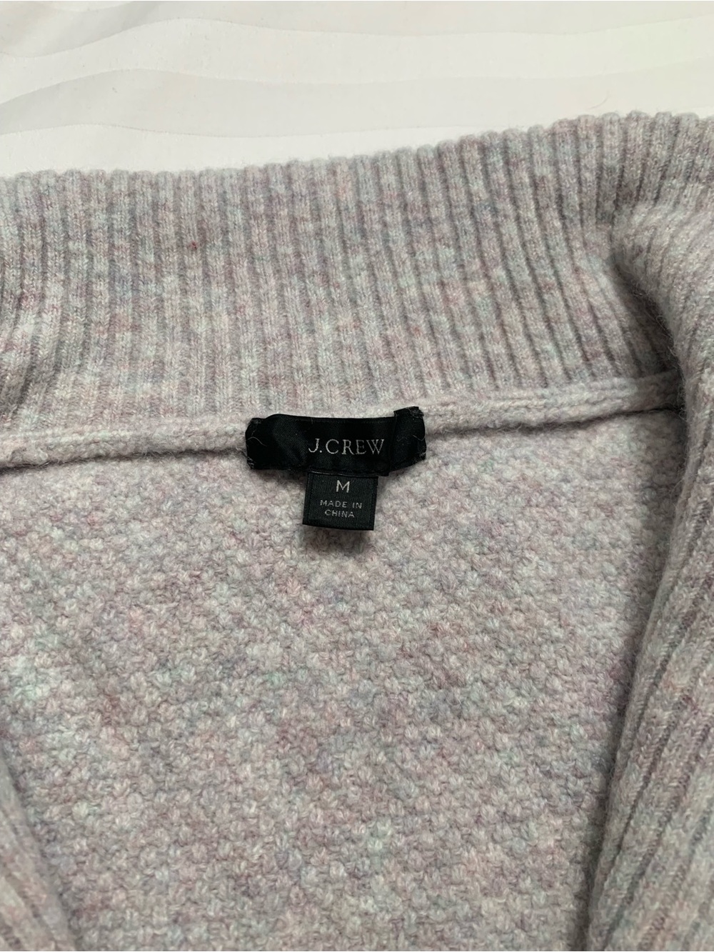 J.Crew Cable-Knit Half-Zip Sweater in Supersoft Yarn, medium - Picture 6 of 7